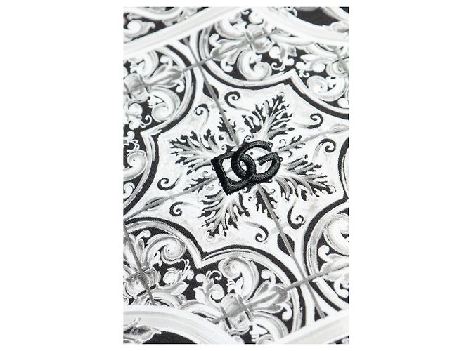 Dolce & Gabbana T-Shirt mit 'Majolica'-Print - Ansicht 3