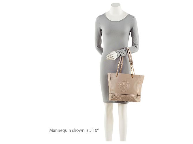 Tote Fleming Chain em couro Tory Burch - vista 5
