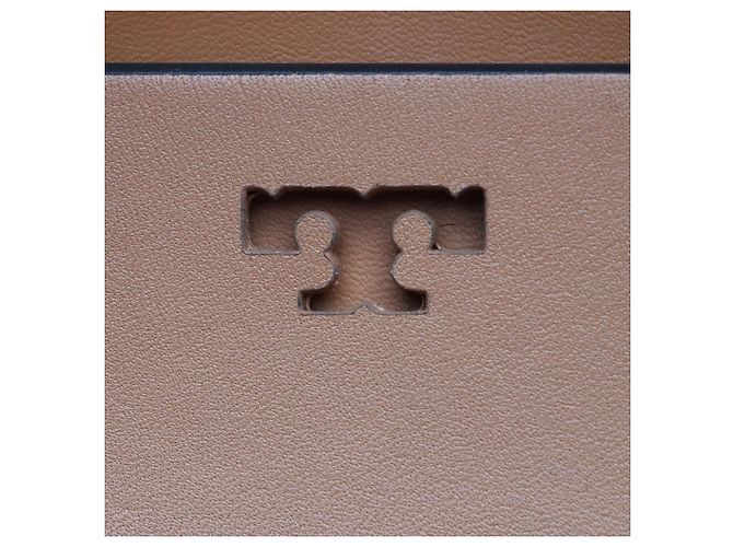 Borsa a Secchiello Piccola Tory Burch Leather Block T - vista 10