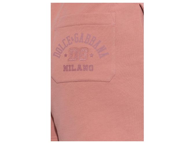 Dolce & Gabbana Shorts de algodón rosa - vista 3