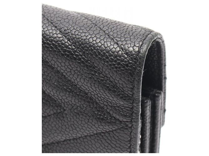Borsa a tracolla Chanel Chevron V Stitch in pelle Caviar - vista 7