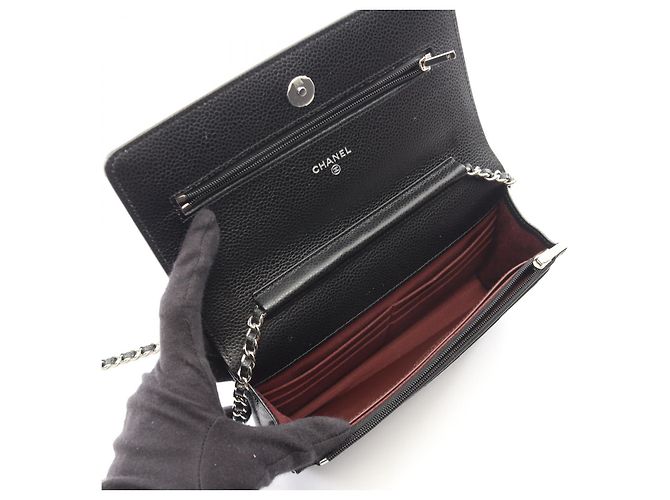Borsa a tracolla Chanel Matelasse in vitello martellato - vista 3