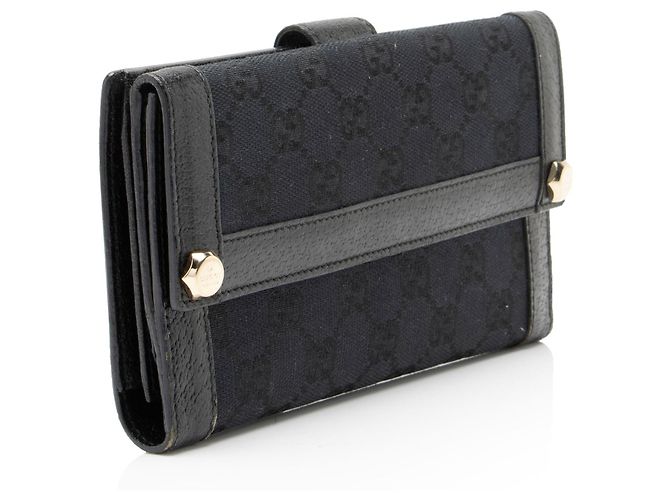 Portafoglio Continental Gucci GG Canvas Charmy - vista 2