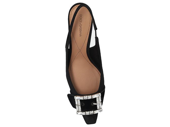 Dolce & Gabbana High-Heel-Schuhe aus Samt - Ansicht 4