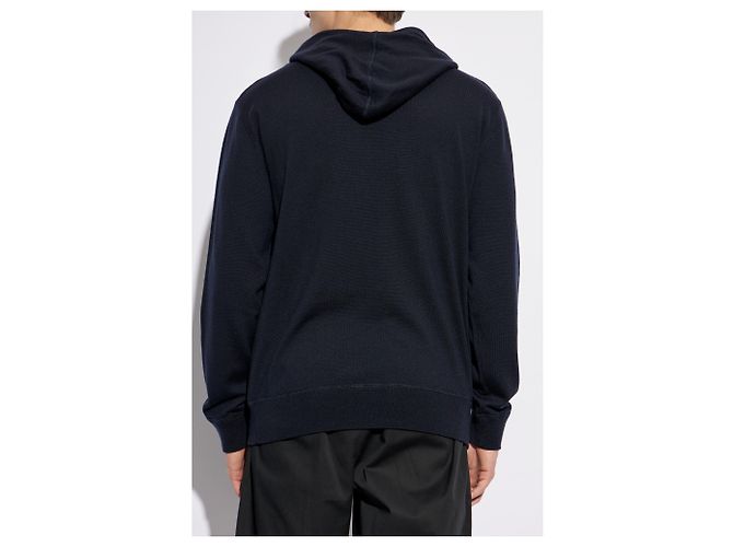 Dolce & Gabbana Schwarzer Woll-Hoodie - Ansicht 2
