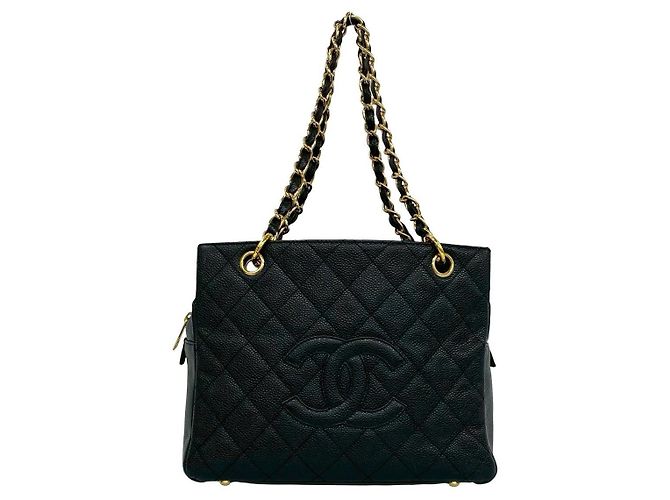 Borsa a tracolla Chanel Matelassé Caviar - vista 2