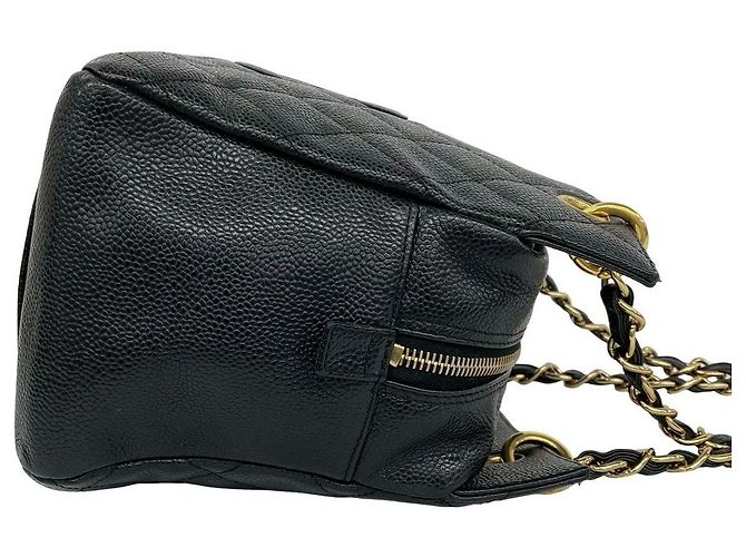 Borsa a tracolla Chanel Matelassé Caviar - vista 8