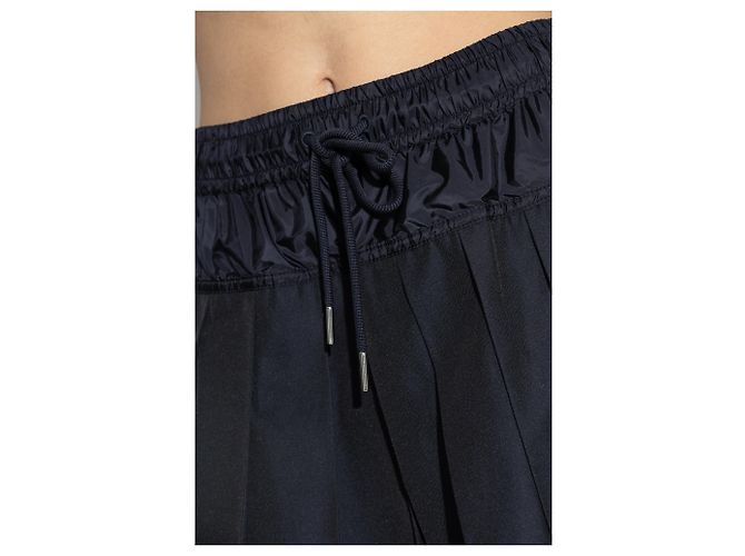 Falda plisada azul Moncler - vista 3