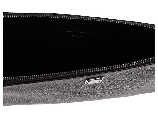 Borsa Dolce & Gabbana in pelle saffiano nera - vista 3