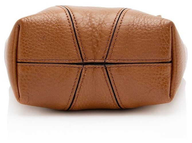 Chloé Chloe Tote Spin Small in pelle di vitello grana grossa - vista 4