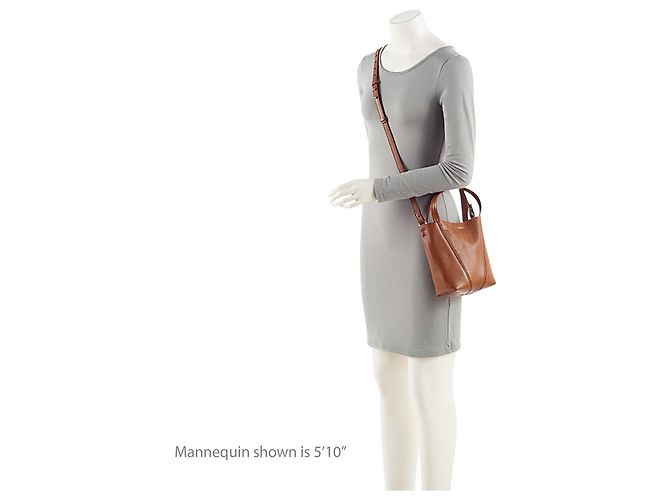 Chloé Chloe Tote Spin Small in pelle di vitello grana grossa - vista 5