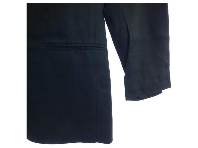 Chaqueta Theory Verde de Textil - vista 6