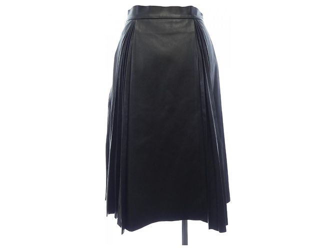 Falda Gucci negra de textil - vista 2