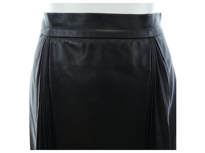 Falda Gucci negra de textil - vista 5