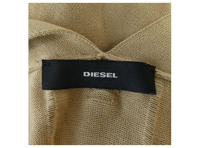 Autre Marque Diesel Long Cardigan Beige - vista 4