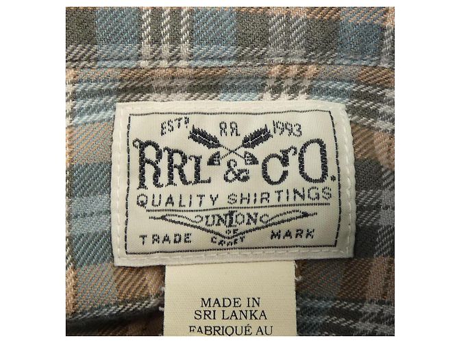 Ralph Lauren Camisa de algodón a cuadros Double RL - vista 4