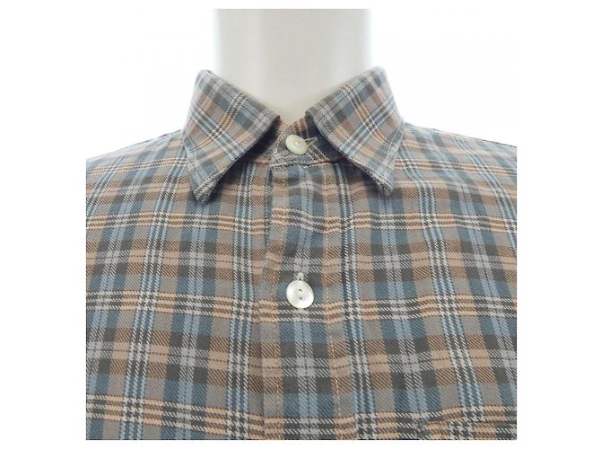Ralph Lauren Camisa de algodón a cuadros Double RL - vista 5