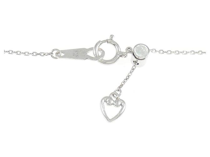 Autre Marque Collana Au750 Key Heart Diamond - vista 5