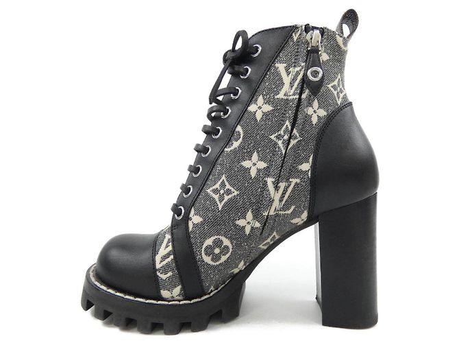 Botas Louis Vuitton Monogram Denim - vista 2