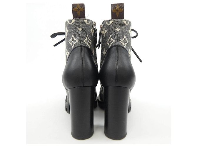 Botas Louis Vuitton Monogram Denim - vista 5