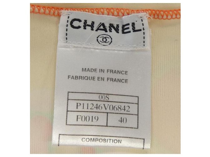 T-shirt Chanel gialla - vista 4