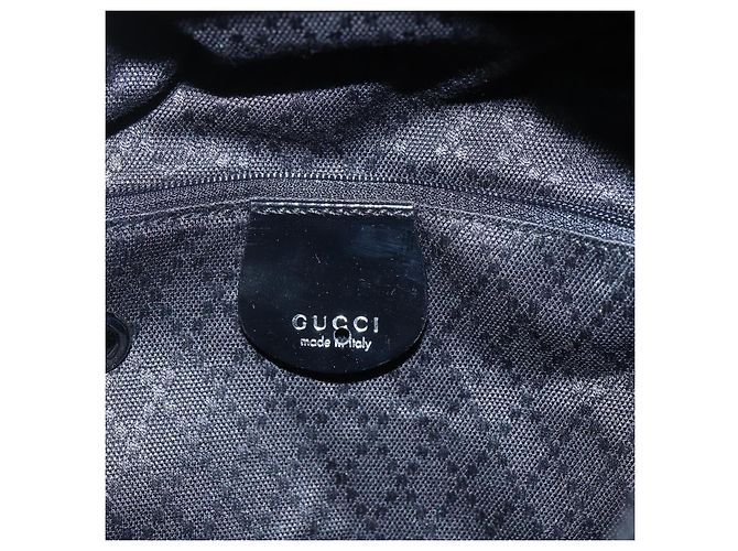 Bamboo Gucci Vintage Nylon-Tote mit Bambusgriff - Ansicht 6