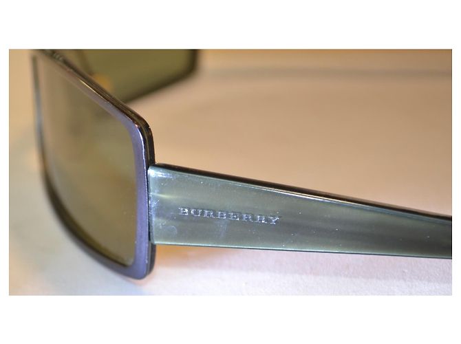 Burberry Rectangular Check Sunglasses - view 4