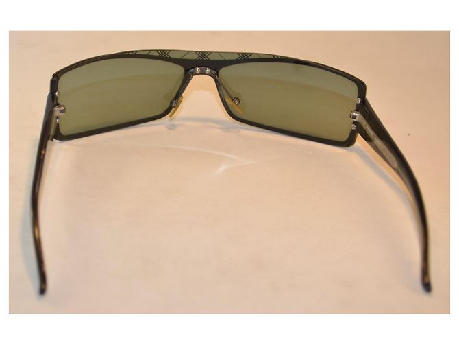 Burberry Rectangular Check Sunglasses - view 5