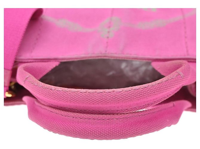 Prada Canapa Open Tote Canvas - vista 7