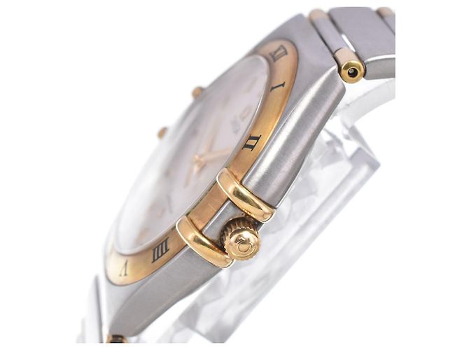 Omega Constellation Quartz Stainless Steel and Yellow Gold 34 - vista 2