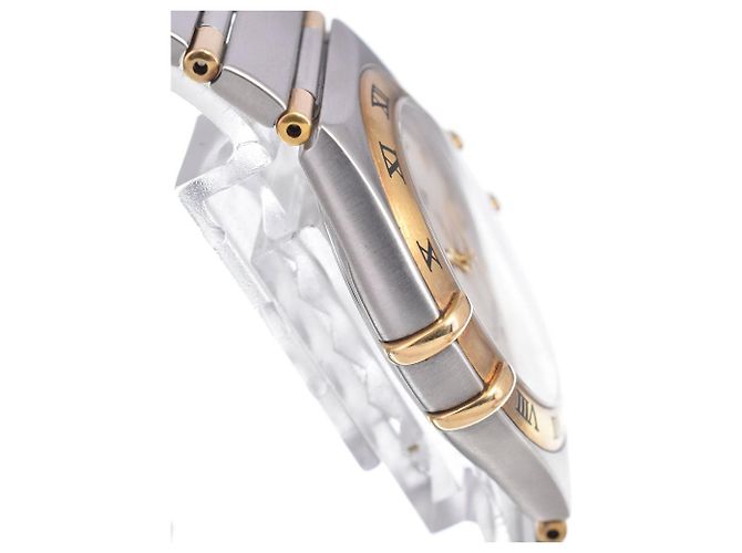 Omega Constellation Quartz Stainless Steel and Yellow Gold 34 - vista 3
