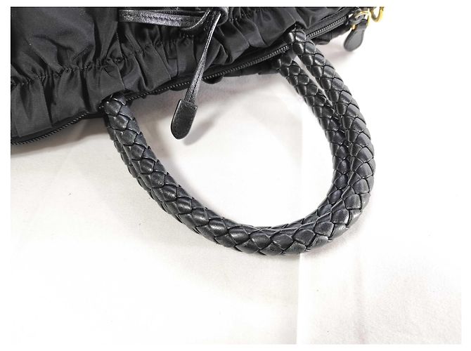 Prada Bow Convertible Tessuto Small - vue 3