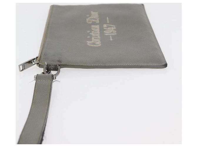 Pochette Christian Dior en cuir - vue 4