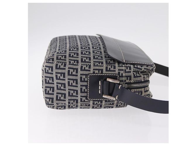Fendi Shoulder Zucchino Canvas Medium - vista 3