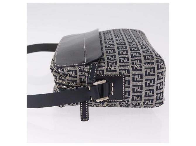 Fendi Shoulder Zucchino Canvas Medium - vista 4