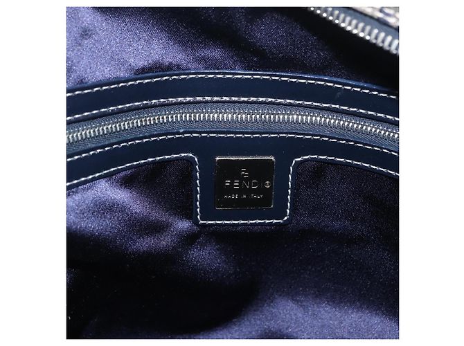 Fendi Shoulder Zucchino Canvas Medium - vista 6