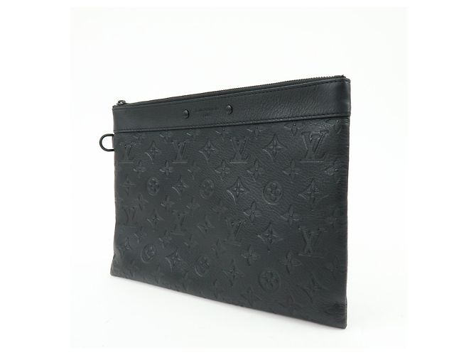 Louis Vuitton Pochette To-Go Monogram Shadow Leather - vista 3
