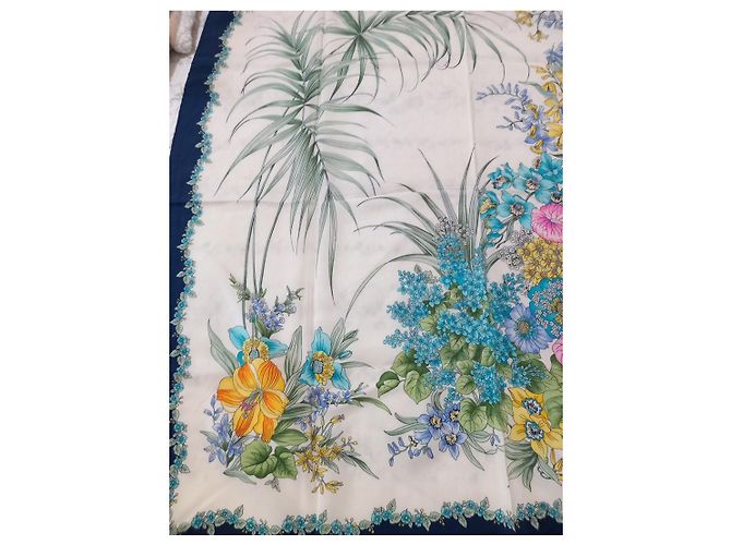 Gucci Seidentuch mit floralem Print - Ansicht 3