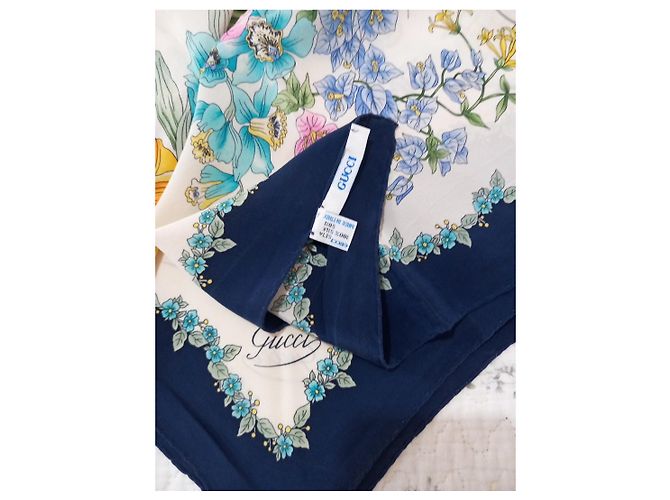 Gucci Seidentuch mit floralem Print - Ansicht 5
