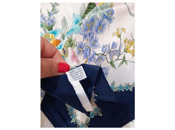 Gucci Seidentuch mit floralem Print - Ansicht 6