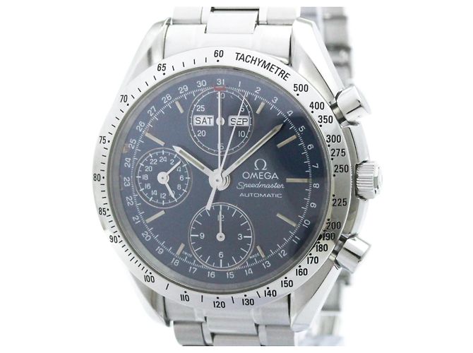 Omega Speedmaster Date/Day-Date Chronograph Automatic Stainless Steel 40 - vista 5