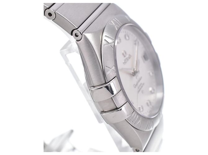 Omega Constellation Co-Axial Chronometer Automatic Stainless Steel with Diamond Markers 35 - vista 4
