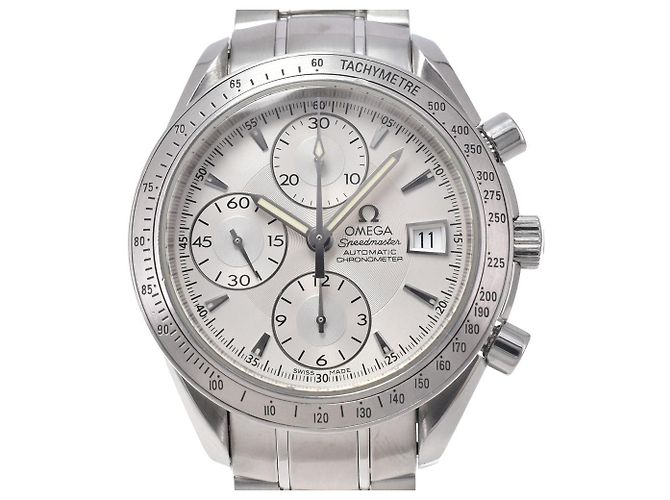 Omega Speedmaster Date Chronograph Automatic Stainless Steel 40 - vista 5
