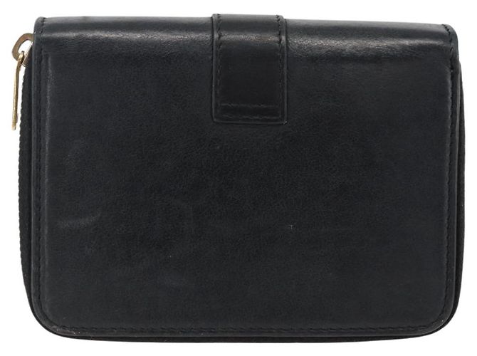 Autre Marque Saint Laurent Classic Monogram YSL Line Zip Around Leather - vista 2
