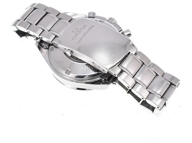 Omega Speedmaster Date Chronograph Automatic Stainless Steel 40 - vista 2
