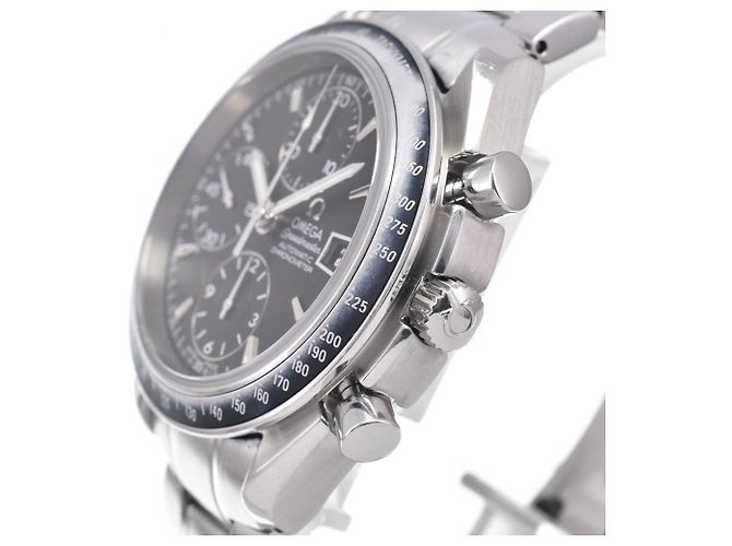 Omega Speedmaster Date Chronograph Automatic Stainless Steel 40 - vista 3