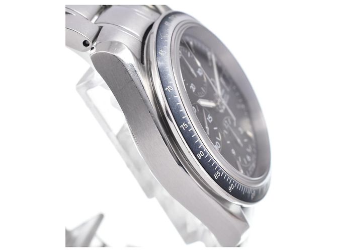 Omega Speedmaster Date Chronograph Automatic Stainless Steel 40 - vista 4