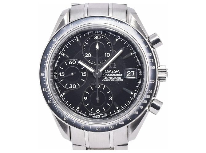 Omega Speedmaster Date Chronograph Automatic Stainless Steel 40 - vista 5