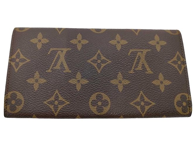 Portafoglio Louis Vuitton Porte Yen monogram canvas Long - vista 2