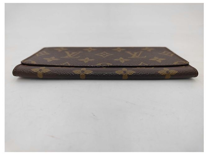 Portafoglio Louis Vuitton Porte Yen monogram canvas Long - vista 3